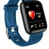 116plus Smart Bracelet: 1.3" Color Screen, Real-time Heart Rate, Blood Pressure Monitoring, Sleep Tracking, IP67 Waterproof.