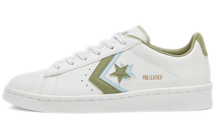 Кожаные кеды Converse Low  Sunblocked - Sage Blue  167854C 37