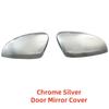 Carbon Rearview Car Accessories Plated      For Citroen CX3-XR CX3 XR Door Mirror Cover Trim Paste Style