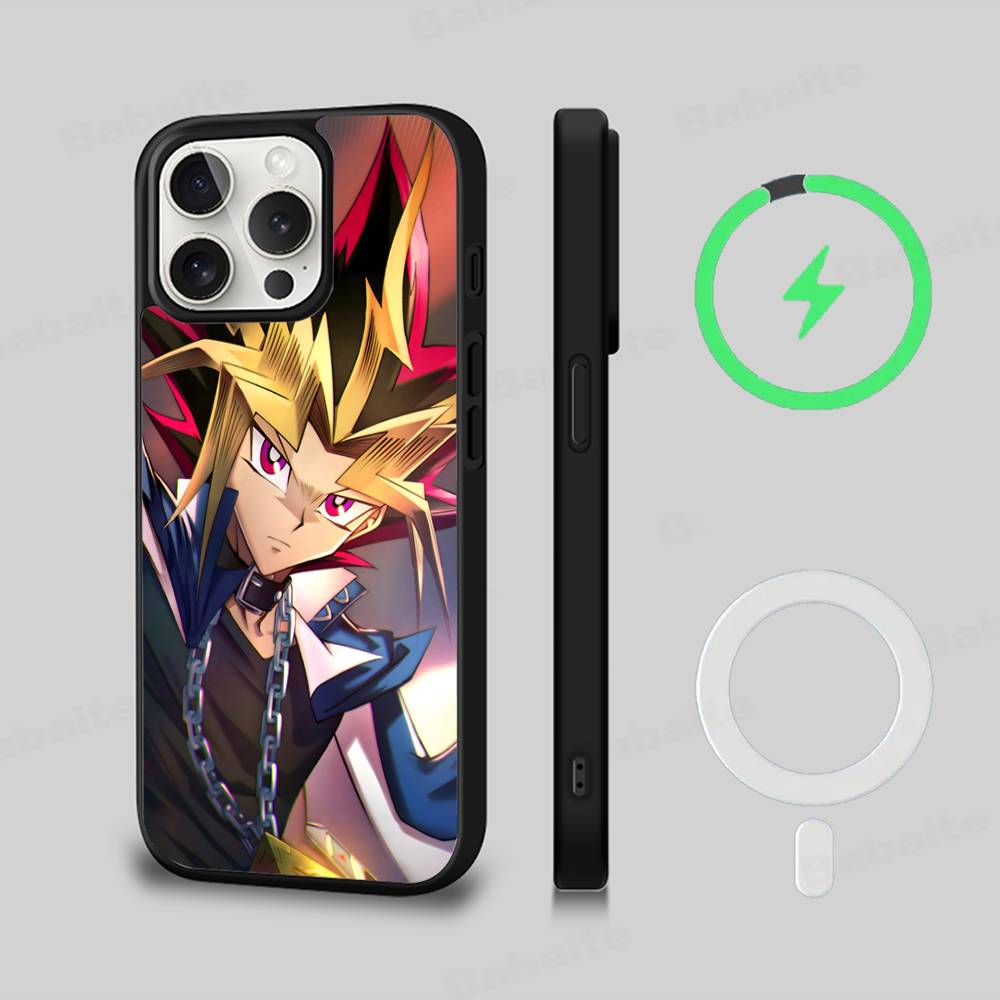 Anime Yu-Gi-Oh! For Magsafe Magnetic Phone Case For IPhone 17 16 Pro Max 15 Plus 14 13 12 11 Cover