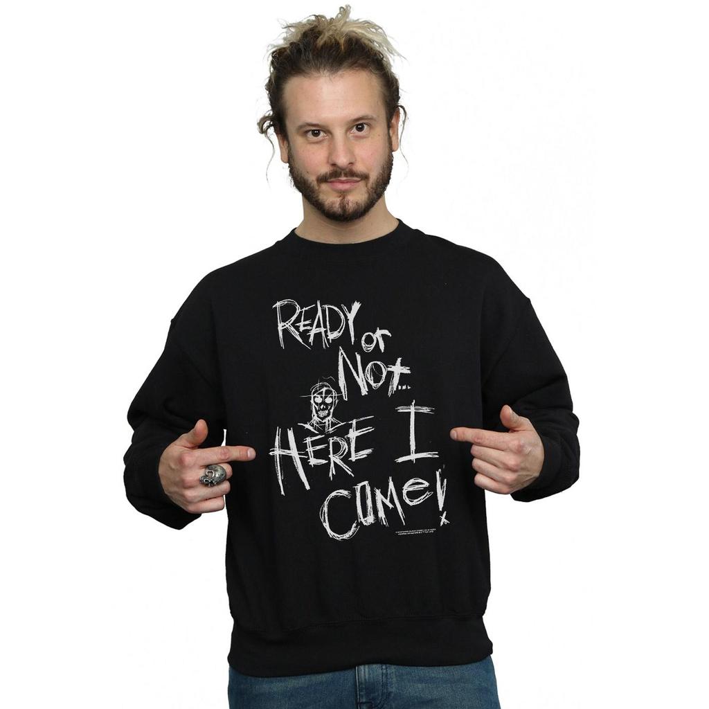 A Nightmare On Elm Street Mens Ready Or Not Sweatshirt
