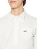 PEARLY GATES Men's Long Sleeve Polo Shirt (Mini Soccer Basic) / Golf / 053-4161201 030_White 6 [LL]
