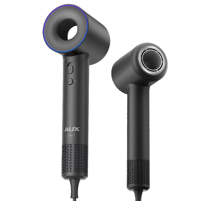 AUX High-Speed Plasma & Ionic Hair Dryer CN plug (adapter included) темно-серого