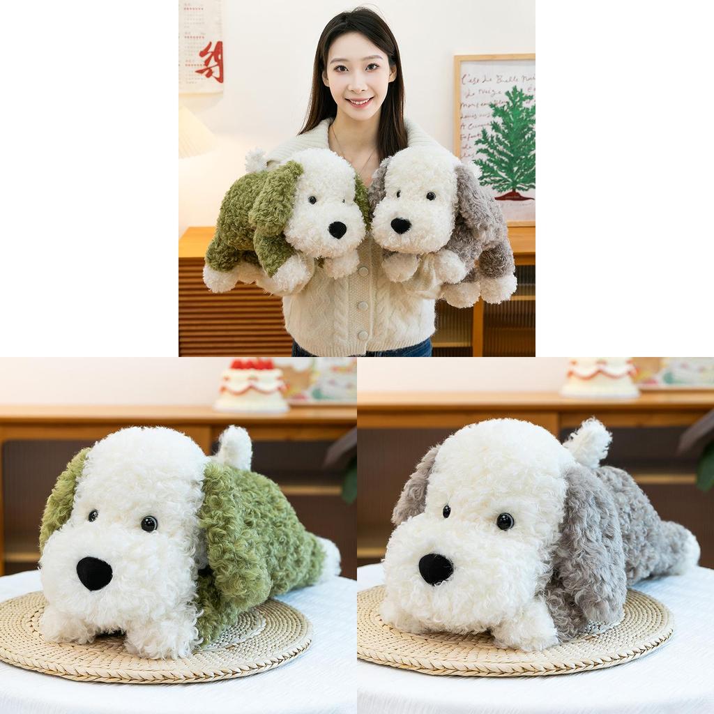 Cute Dog Plush Toy Pillow For Kids Gift Soft Short Plush For Home Decor