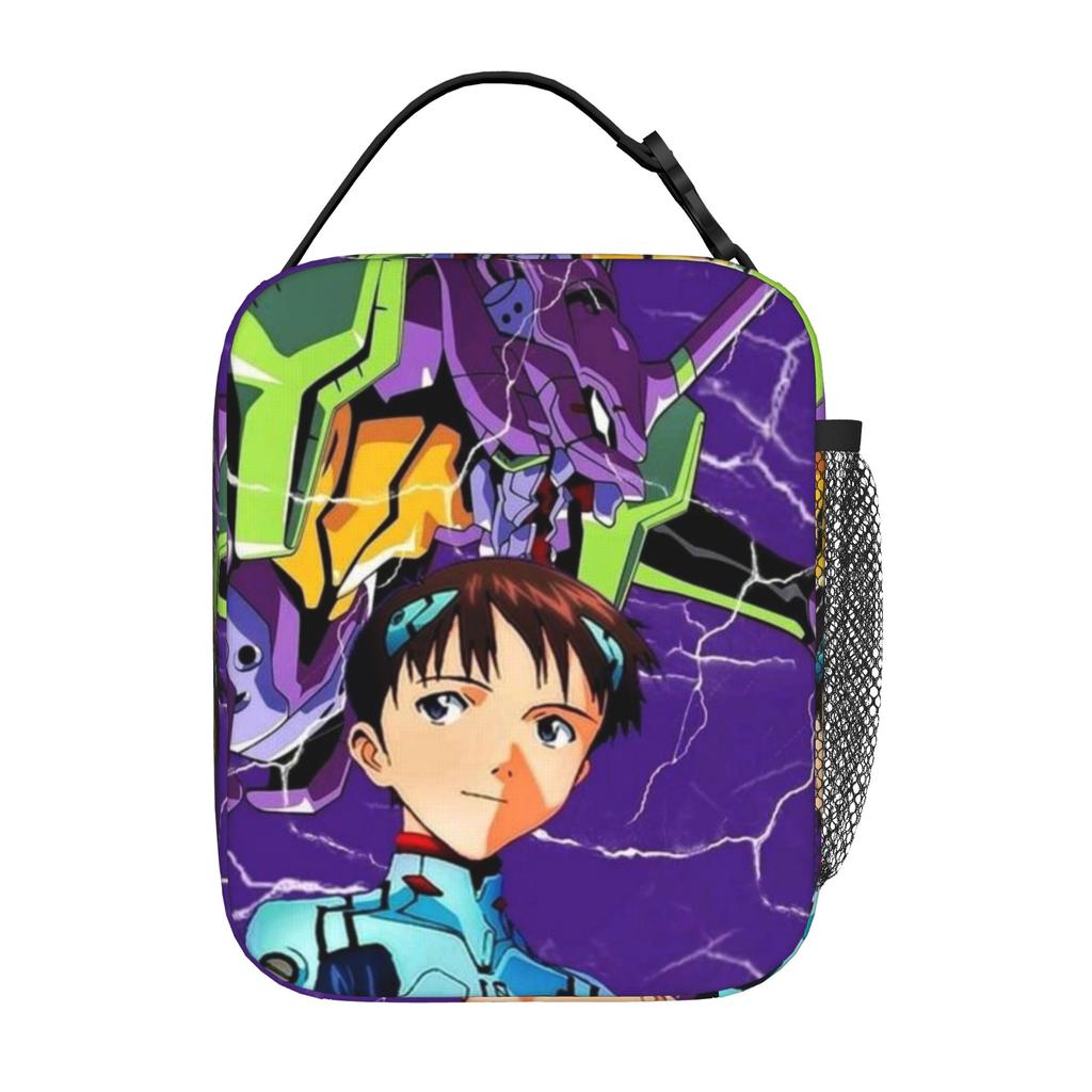 Back to school season EVA Food Bag Shinji Ikari (3) Vintage Good Quality Daily Snack Storage Lunch Bag