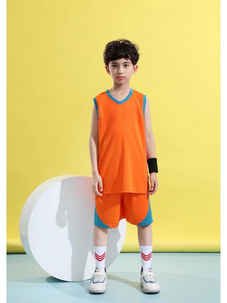 Kids' Basketball Jerseys: Sports Hall, School Training, Competition & Performance Uniforms with Custom Printing