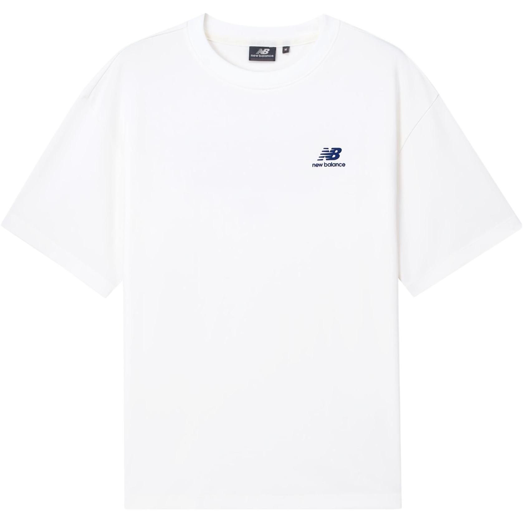 New Balance T Shirt Unisex White 5ED38221-IV M