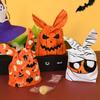 Supplies Pumpkin Bat Snack For Biscuits Halloween Decoration Candy Pouch Candy Bag Baking Gift Bags