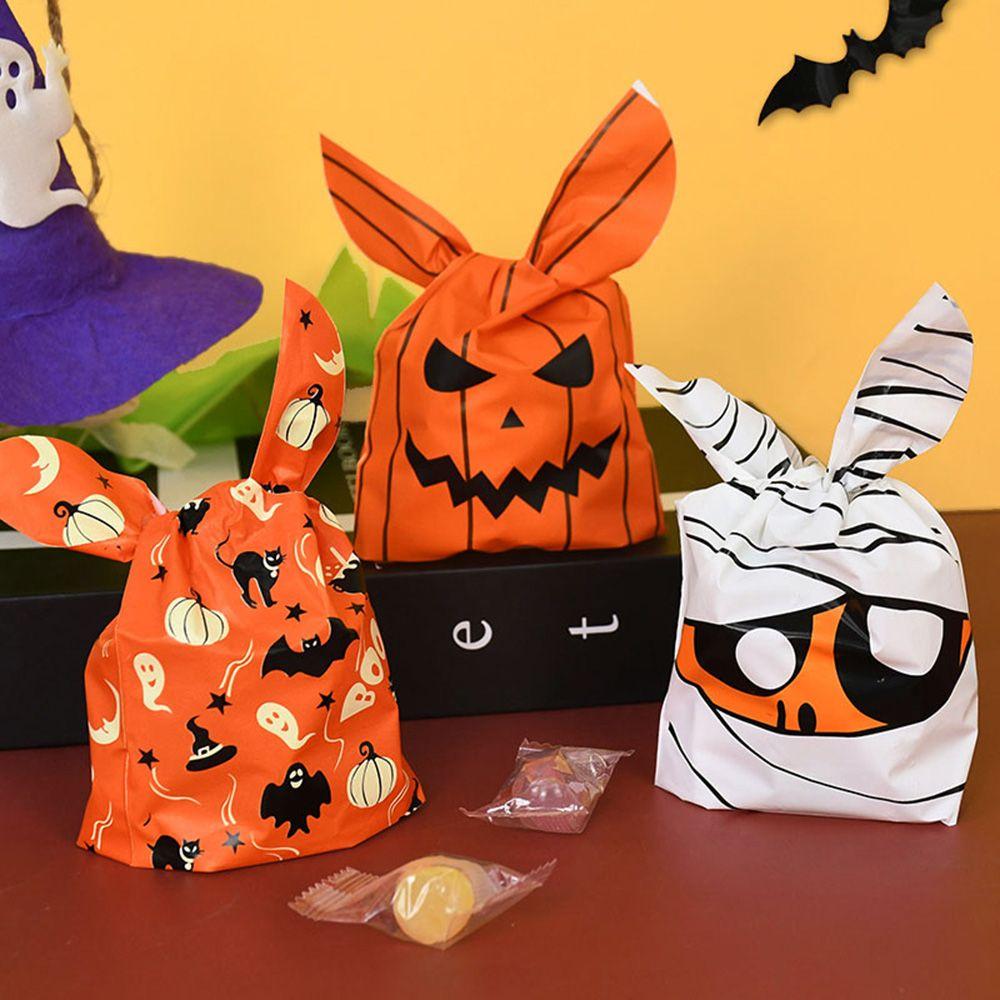 Supplies For Biscuits Snack Handbag Halloween Decoration Candy Bag Candy Pouch Baking Gift Bags
