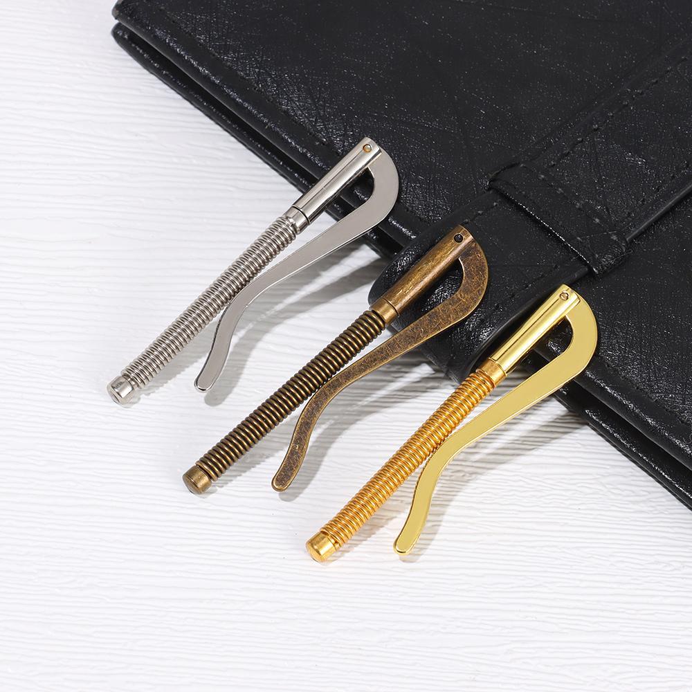 Portable Durable Metal Money Clip High Quality Simple Bifold Cash Holder Bar Wallet Spring Clamp Replace Parts Wallets Holder