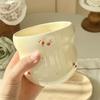Hand-painted Coffee Cup Embossed Fruit Water Cup Creative Tea Cup  Gift Giving