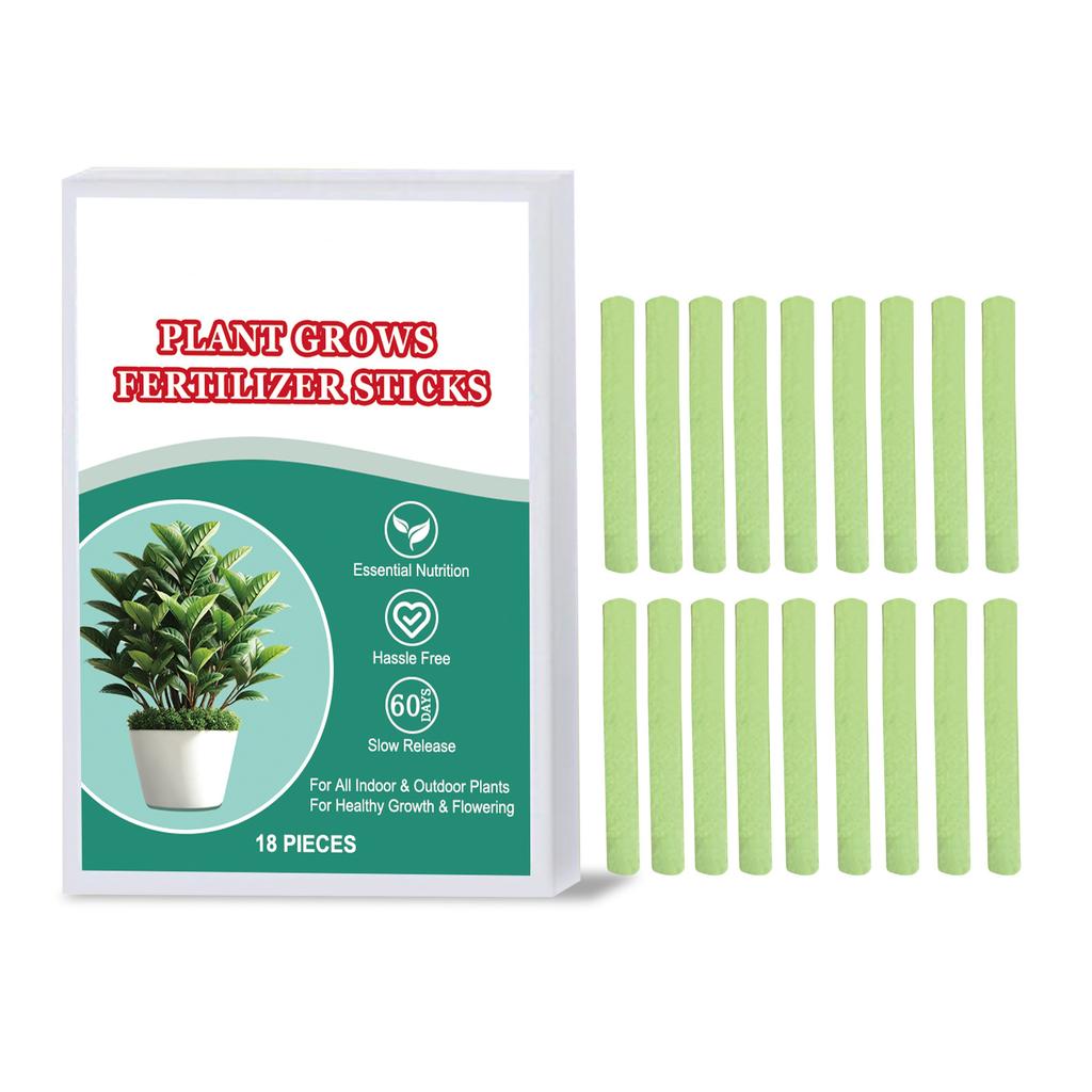 Plant Growth Fertilizers Stick for Healthy Indoor & Outdoor Gardening Easy To Use Continuous Release Full Nutrition