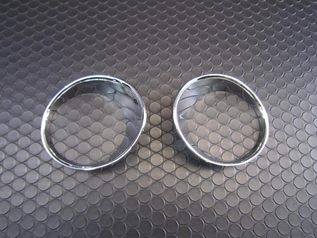 BRIGHTZ Chrome Fog Light Covers for the Voxy Fits the Voxy and ZRR and 75W 70/75 (Late Model) [FOG-COV-075], ZRR70G, ZRR70W, ZRR75G, ZRR75W, 70G, 70W,