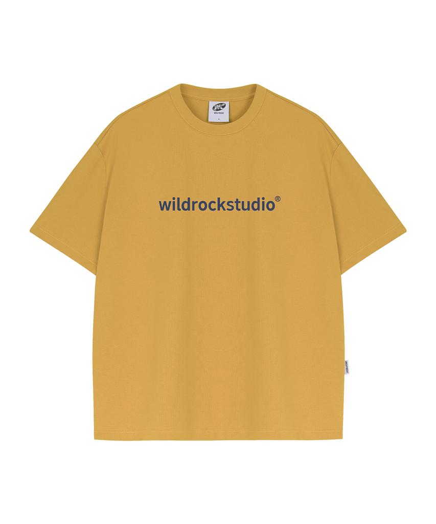 WILDROCK Standard Logo Cool Cotton Oversized Short Sleeve T-Shirt