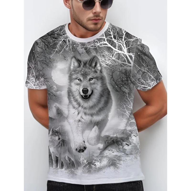 Мужская повседневная футболка 8XL