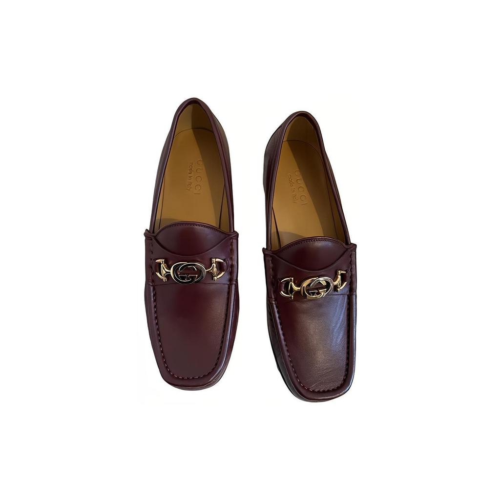 Gucci Loafers Men's Red 575113 DLC90 6123
