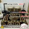 3PC European Style Disc Duvet Cover Comfortable Bedding Set Digital Printing Four Seasons Home Decor