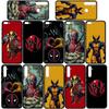 Cover for iPhone 17 16 15 Xiaomi Poco Redmi Note 14 13 12 11 Pro Max 9 16e Samsung Galaxy S25 S24 OPPO Huawei Wolverine Super Hero Deadpool Phone Case