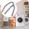 Double Sink Drain Kit Sewer Professional Leakproof P Shaped Drainage Hose for Kitchen Basin