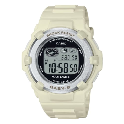 

Casio Baby-G Радиосолнечные часы BGR-3003NC-7JF Женские Белые