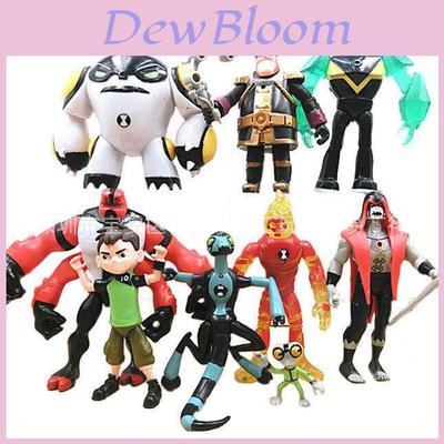 Ben 10 Pvc Action Figures Set Detailed Designs With Premium Quality Craftsmanship