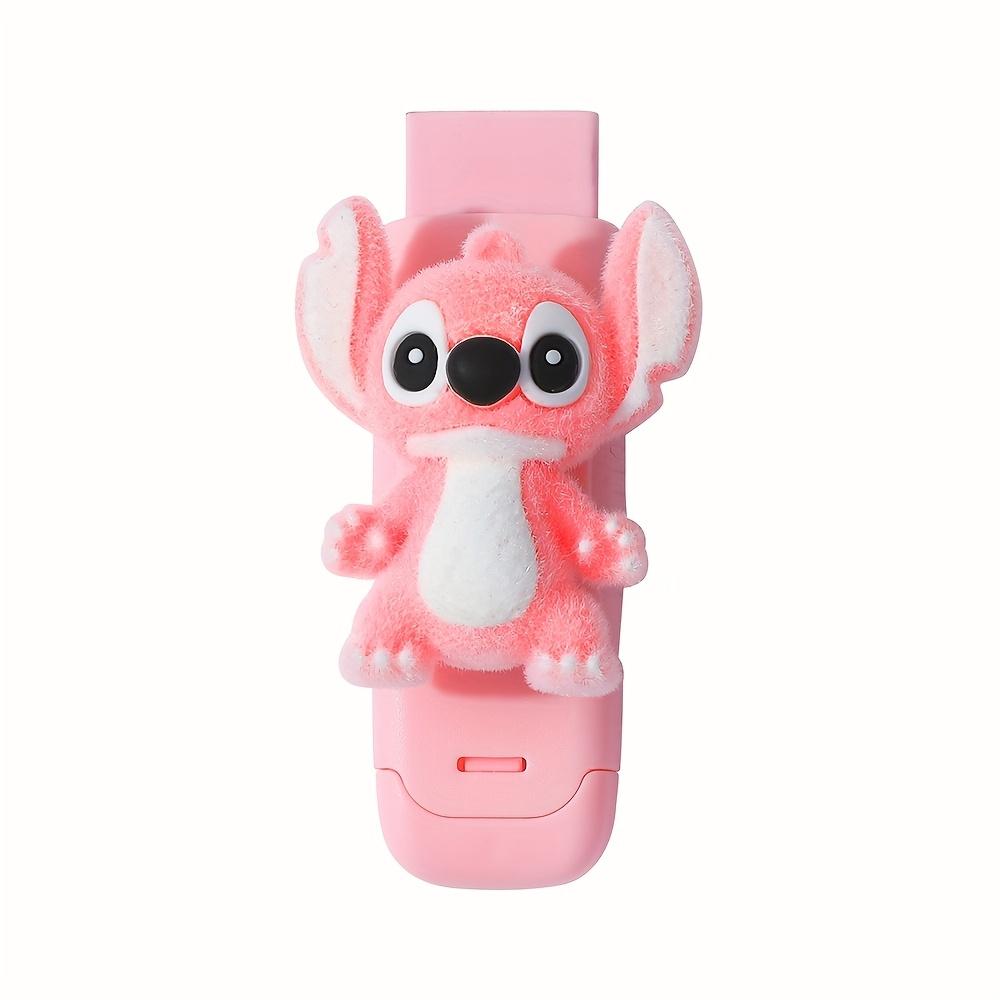 Disney Stitch Pencil Eraser, Soft Cartoon Design, Durable Easy To Clean, Vibrant Color, Ideal for School Office  Educational Use