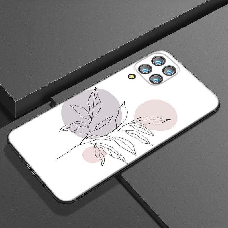 Abstract Art Line Phone Case For Samsung Galaxy A21 A30 A50 A52 S A13 A22 A32 4G A23 A33 A53 A73 5G A12 A31 A51 A70 A71 A72