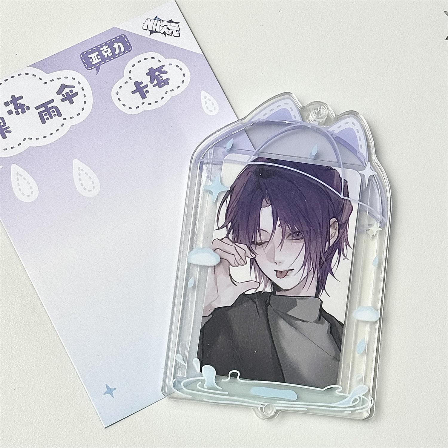 

Ins Umbrella Acrylic Photocard Holder Korean Ins Idols Photo Frame 3 Inch Cute Sweet Card Display Desktop Decor Card Sleeve