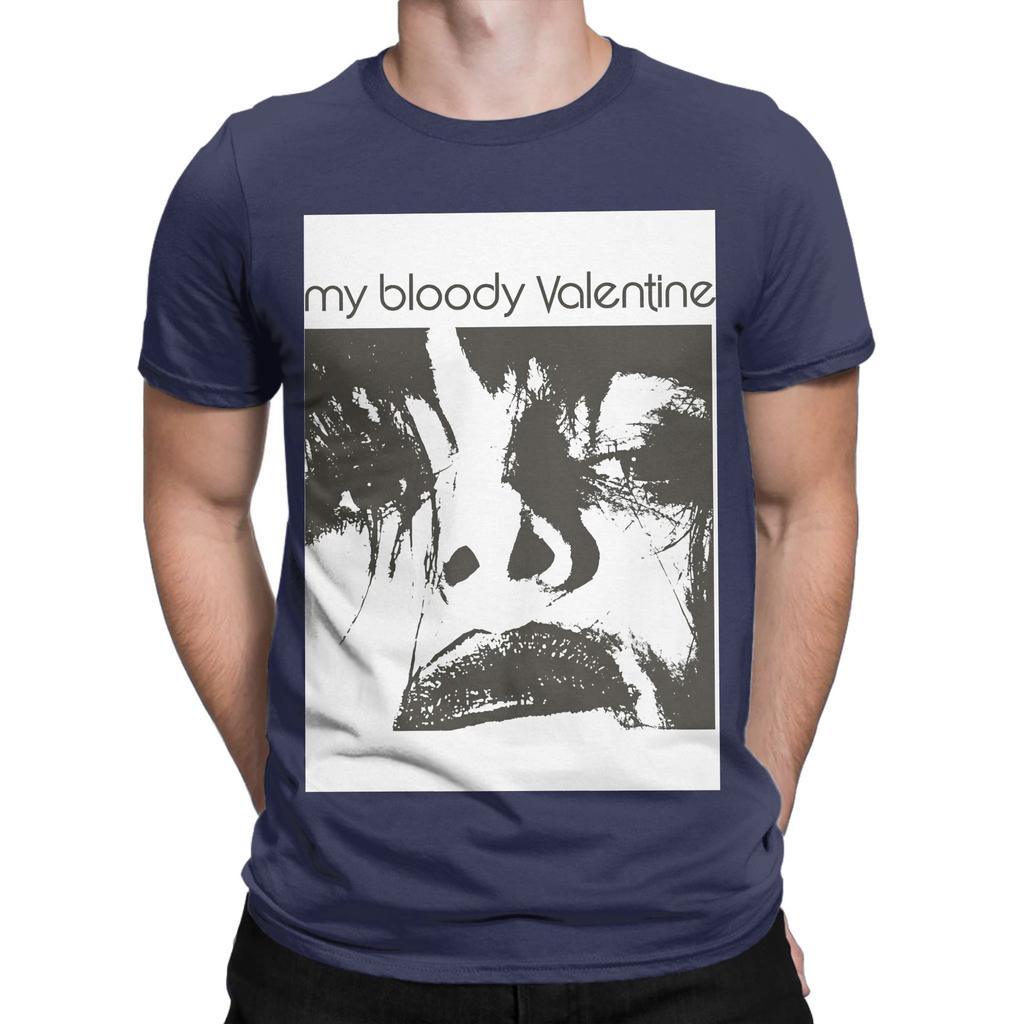 My Bloody Valentine Black Funny Graphic 100 Cotton TShirt My Bloody Valentine Tops Tees For Unisex
