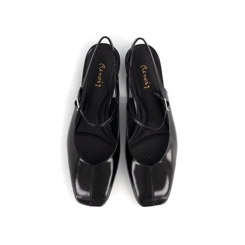 Kumkang Women Glossy Square Slingback Rensao5302k1