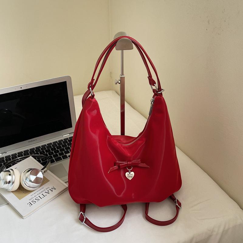 

Premium sense large capacity double shoulder bag women s new fashion shoulder bag commuting multi-purpose dumpling bag