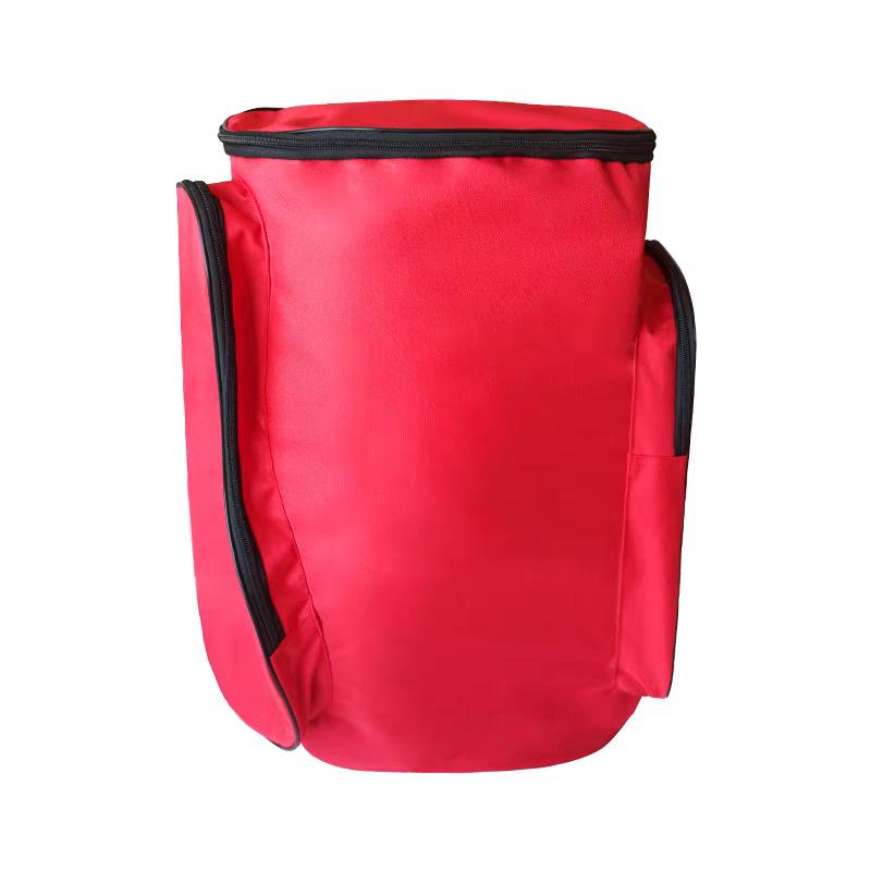 White Taekwondo & Boxing Gear Backpack - Large Capacity Waterproof Oxford Cloth