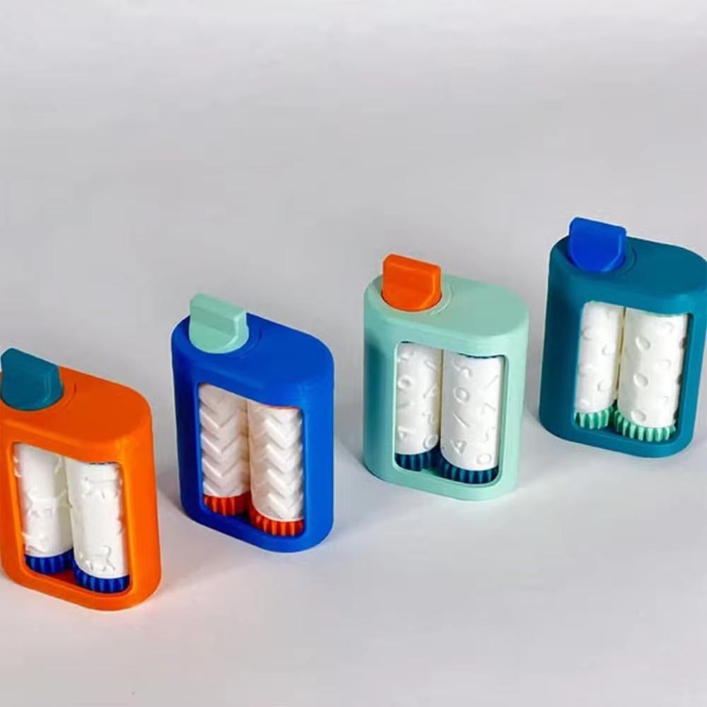Handgeprägtes Kartenprägegerät, 3D-Texturdrucker mit Doppelwalze für Visitenkarten und Bastelprojekte