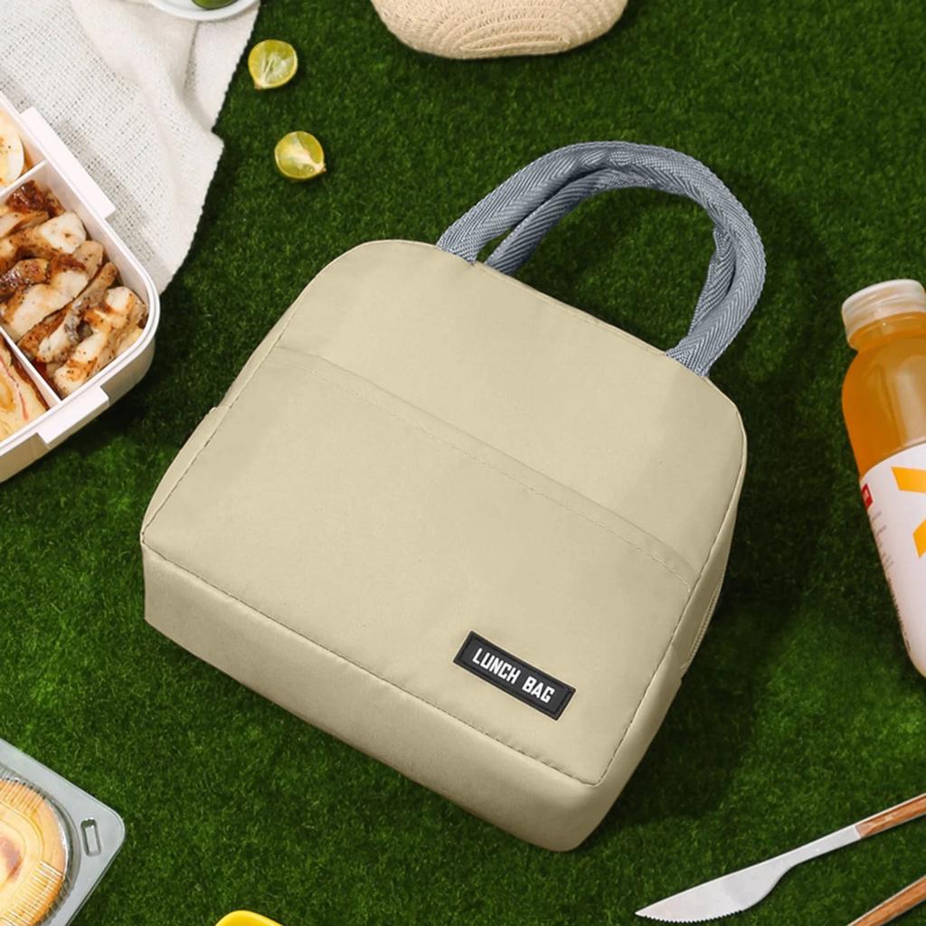 Sac de prânz portabil pentru copii Cutie de prânz izolată Geantă de prânz reutilizabilă pentru picnic