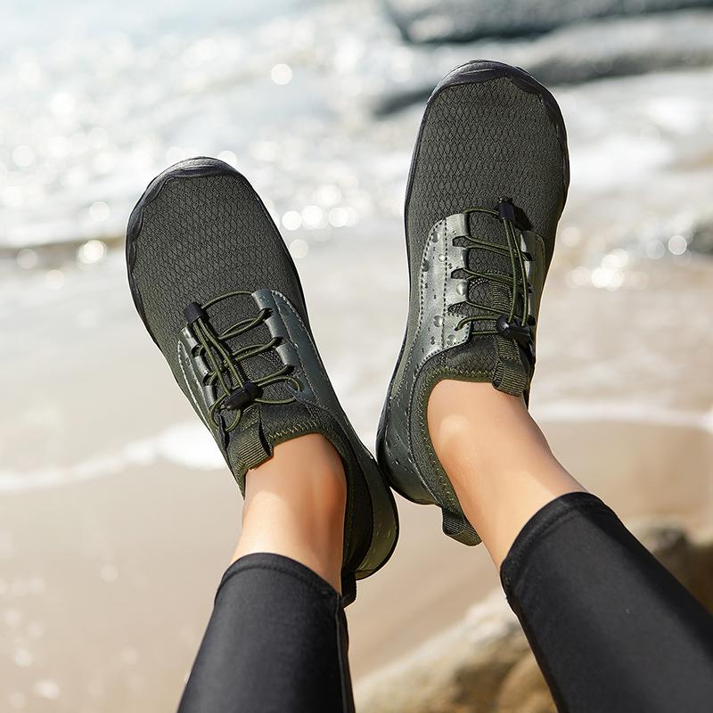 Quick Dry Wading Shoes Beach Water Sports Shoes Barefoot Swimming Aqua Shoes Light Soft Wading Sneakers Surfing Boating