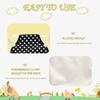 3 Pieces Chicken Saddle, Chicken Jacket Hen Apron Feather Fixer Poultry WiW YV7