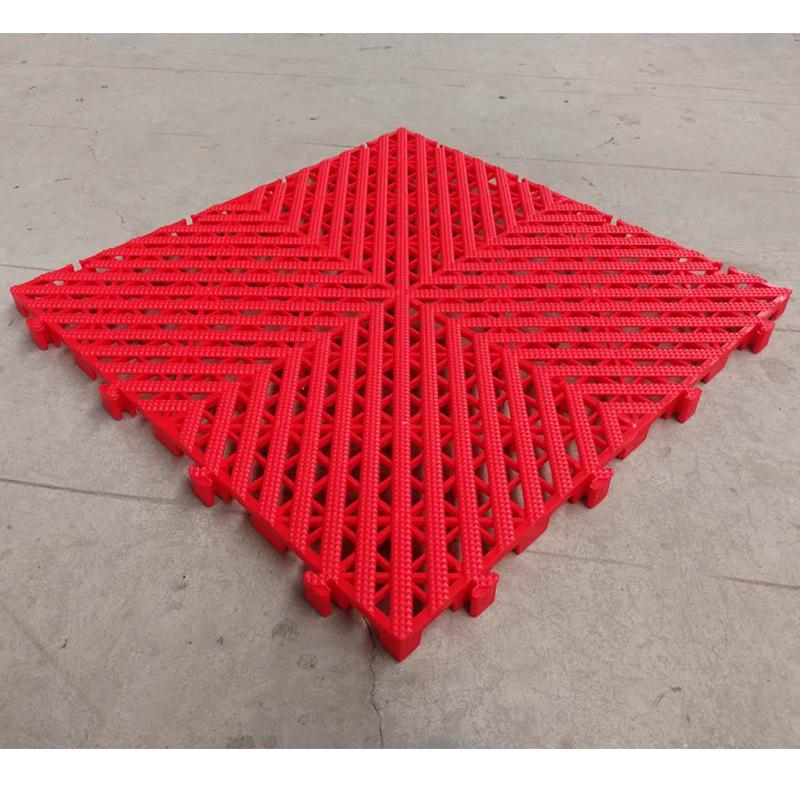 Car Wash Room Floor Grid - 4cm Garage Tile Floor Mat 4S Shop Grid Mat