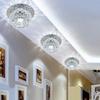 5W Modern Crystal LED Ceiling Light Fixture Mounted LED Ceiling Lights Home Hall Walkway Light
