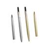 Gifts Stainless Still Stationery Rod Rotating Slender Ballpoint Pen Metal Ball Pen