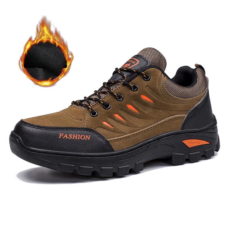 Men's Hiking Shoes Autumn Outdoor Waterproof Non-Slip Working Labor Protection Tide Shoes