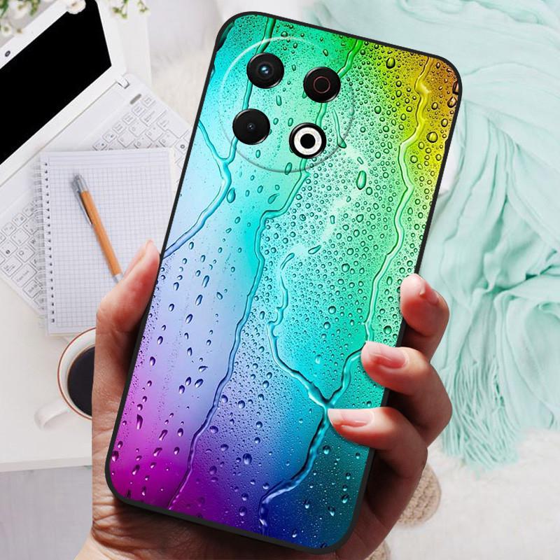 For Tecno Spark 30 Pro Case Soft TPU Silicone Phone Covers for Tecno Spark 30 KL6 Spark30 Pro KL7 Case Bumper  Shockproof Coque