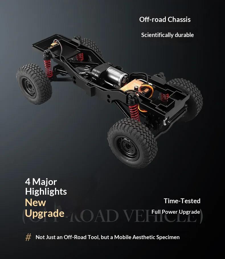 Mn Model Rc Off Road Car Mn212 4Wd Climbing Car Simulation Modified Model All Terrain Rock Crawling Outdoor Hobby For Adult
