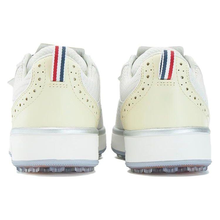 Fila GF Derby Sports Shock Absorption Low Top Golf Shoes Women Sneaker White A12W331703FBL