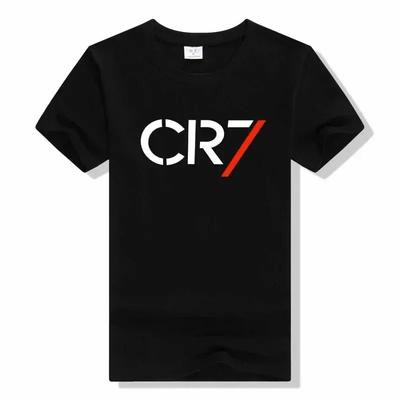 CR7 Boys Summer T-Shirt Cristiano Ronaldo T-Shirt Fashion Outdoor Leisure Training Sports T-Shirt Short Sleeve Sweatshirt#Color