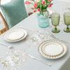 New Nordic Tablecloth Embroidered with Flowers Home Dining Table Cloth Rectangular Simple and Versatile Beautifying Decoration