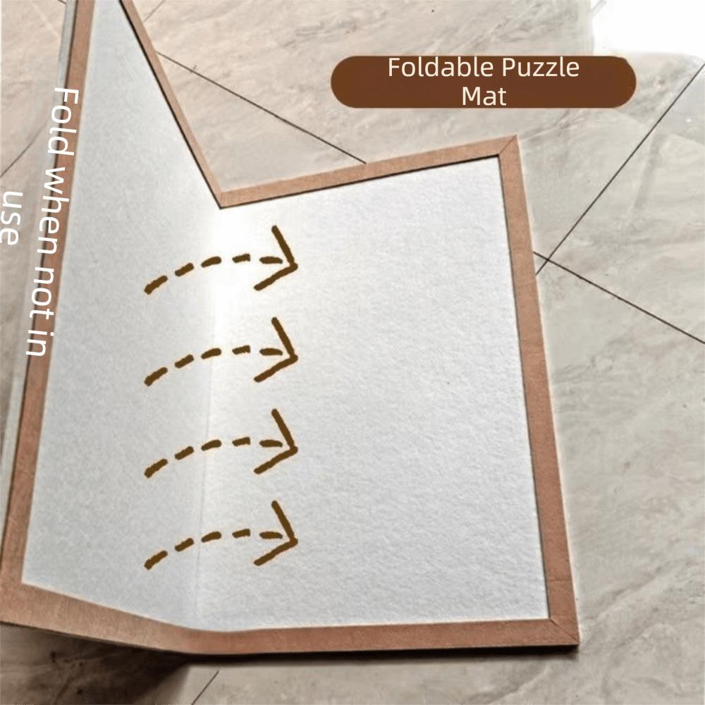 Thickened Puzzle Storage Board Felt Surface Puzzle Workbench  Home Entertainment