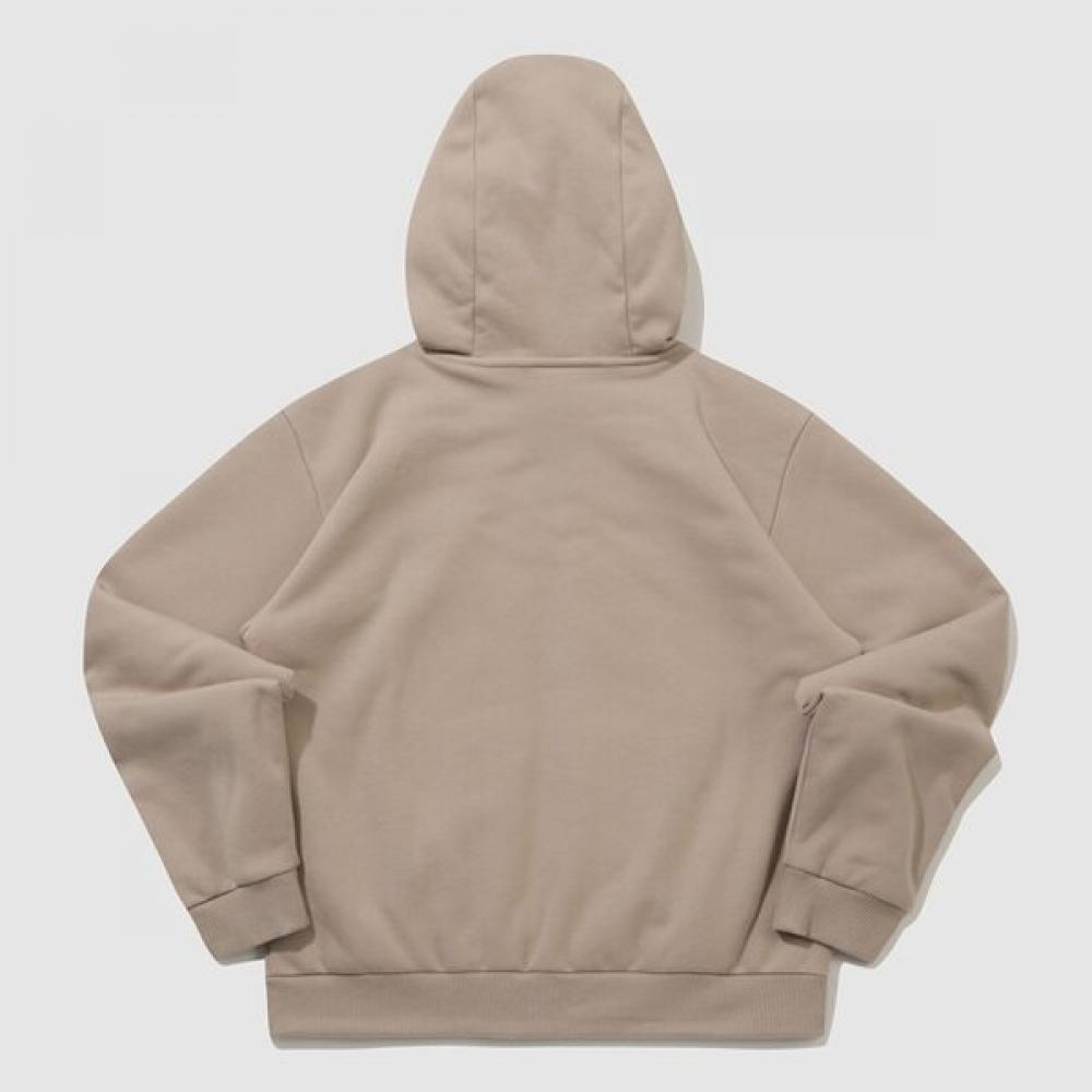Le Coq Sportif Uni Sherpa Loose Fit Hoodie Zip Up Dbg Qq423lfto1