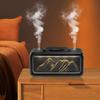 600ML Dual Mist Spray Snow Mountain Cool Mist Humidifier with 3 Modes Night Light Aroma Diffuser for Bedroom Home Office