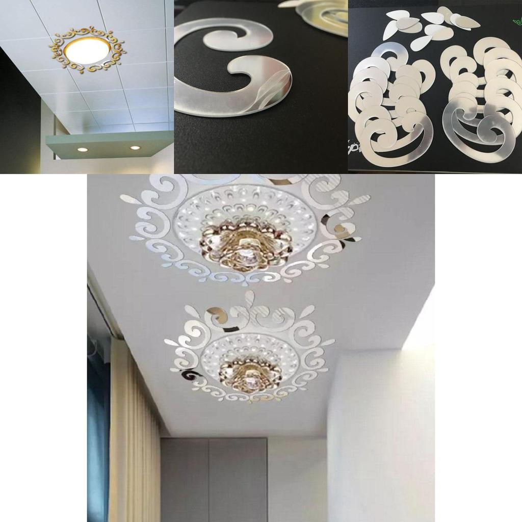 Premium Acrylic 3d Diy Mirror Wall Stickers With Timeless Design For Modern Homes