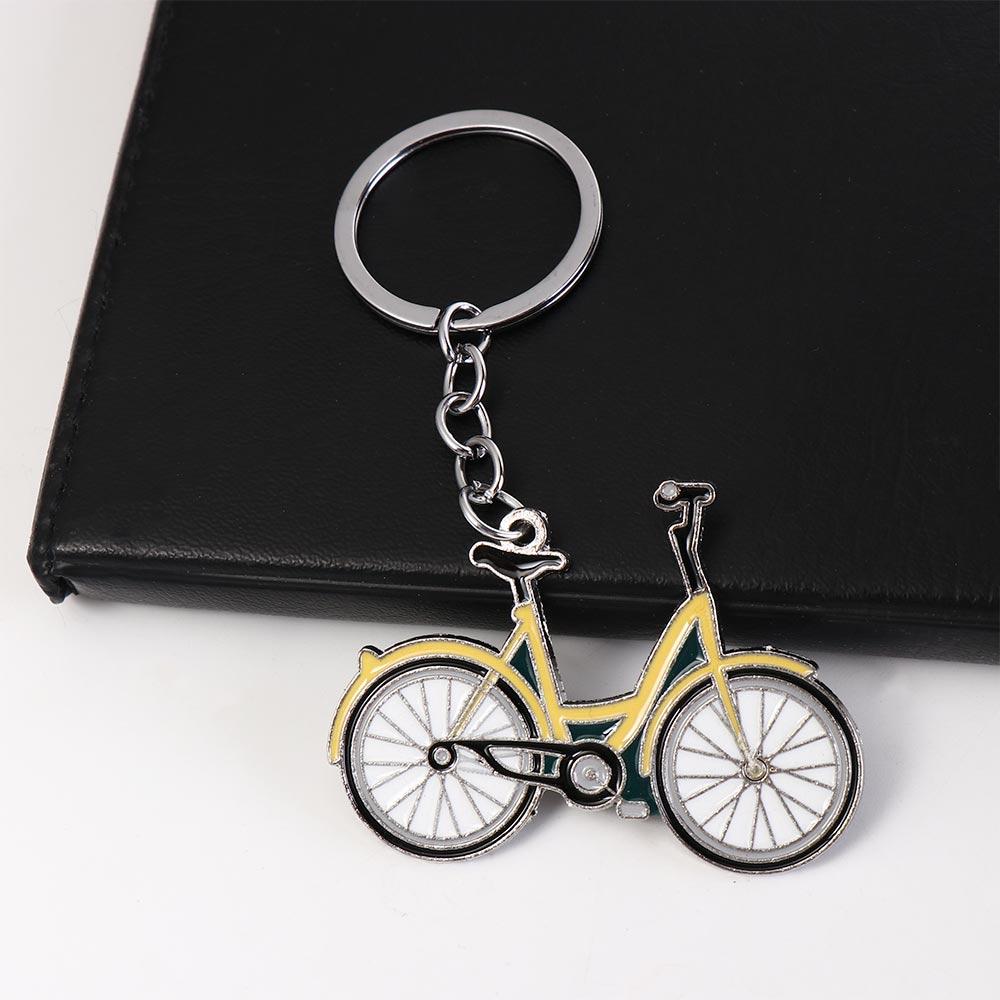 Metal Bicycle Keychain Multifunctional Bike Key Rings Bottle Opener Keyring  Thanksgiving